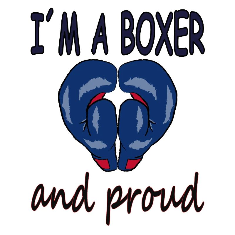 Ich bin stolzer Boxer Boxkampf Boxtrainer Geschenk