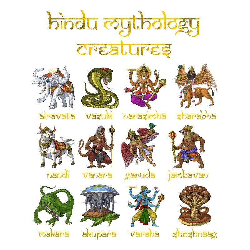 Hinduism Mythology Creatures