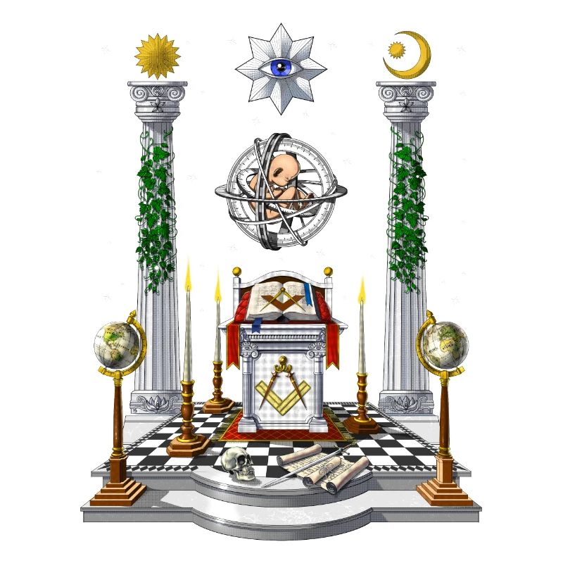 Altar der Freimaurerloge