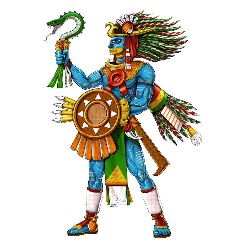 Aztekengott Huitzilopochtli