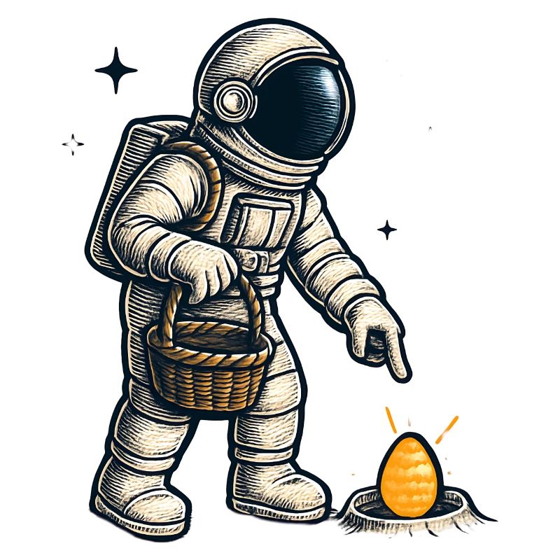 Astronauten-Ei Erkundung