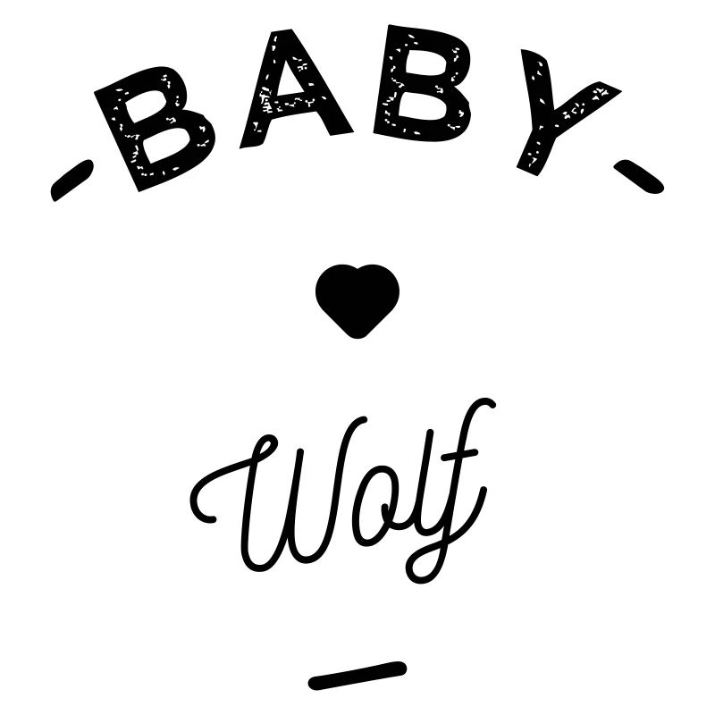 Baby wolf-