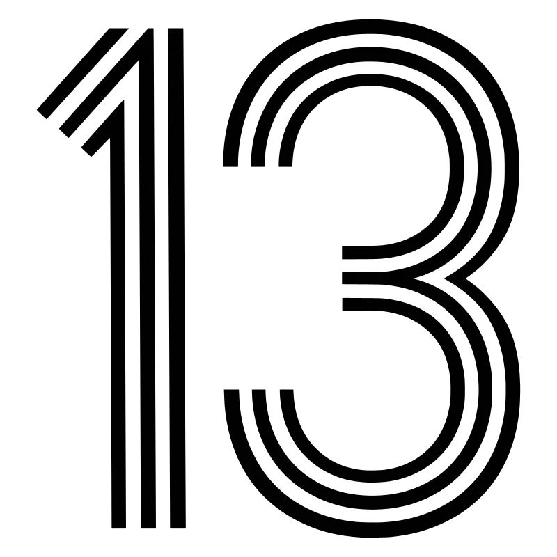 13