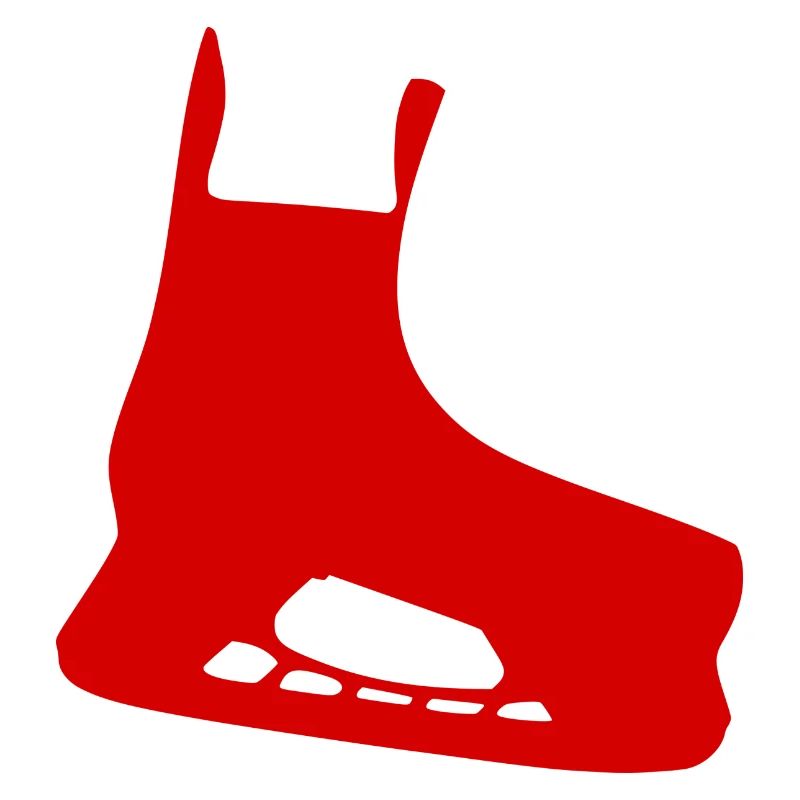 Schlittschuh rot