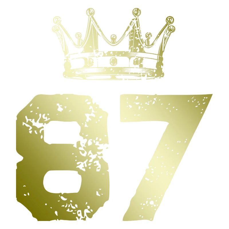 87 Zahl Krone
