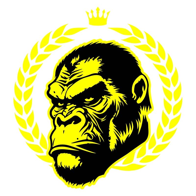 Gorilla Kopf