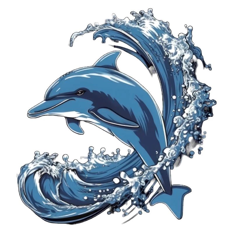 Delphin-Welle