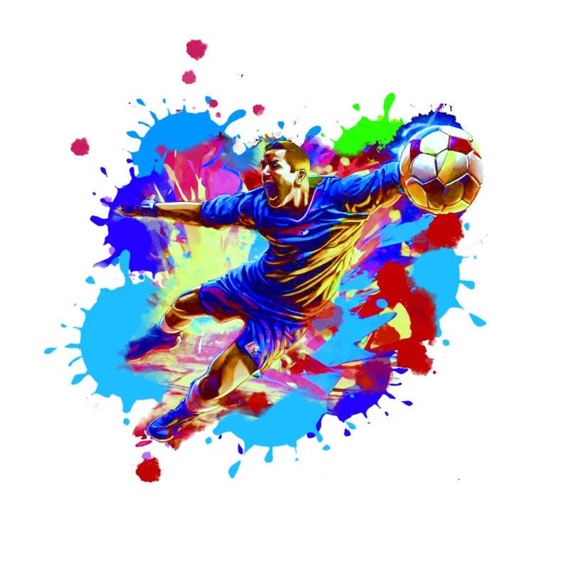 Handball, handballer, Beachhandball,Graffiti