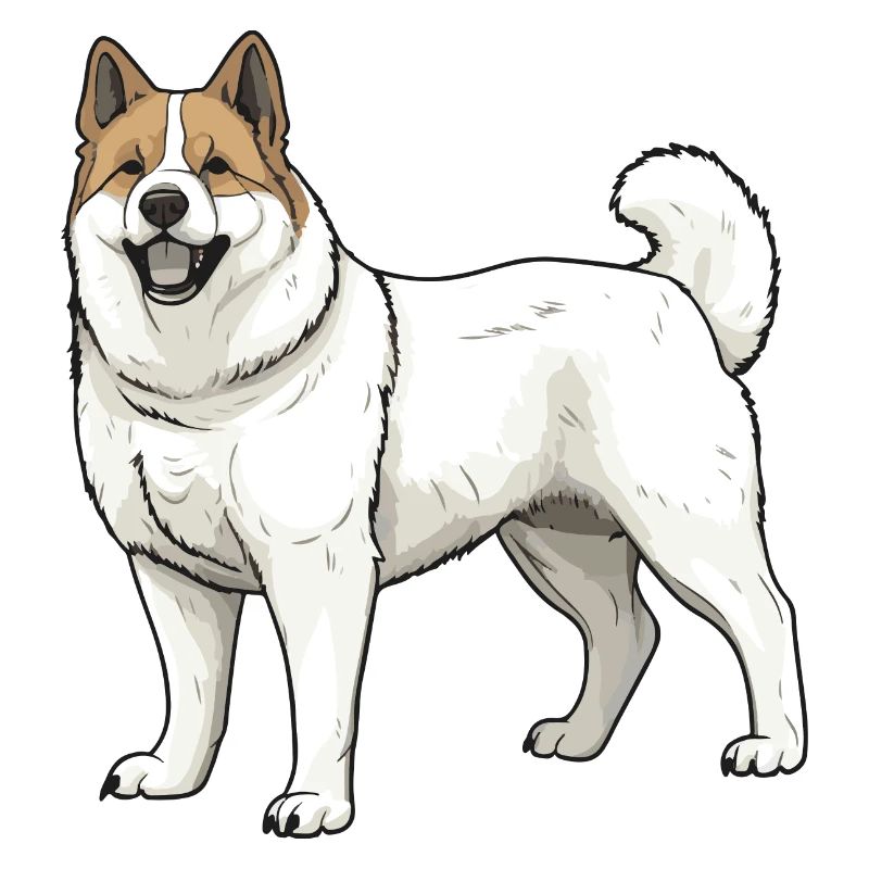 Akita Hund Tier