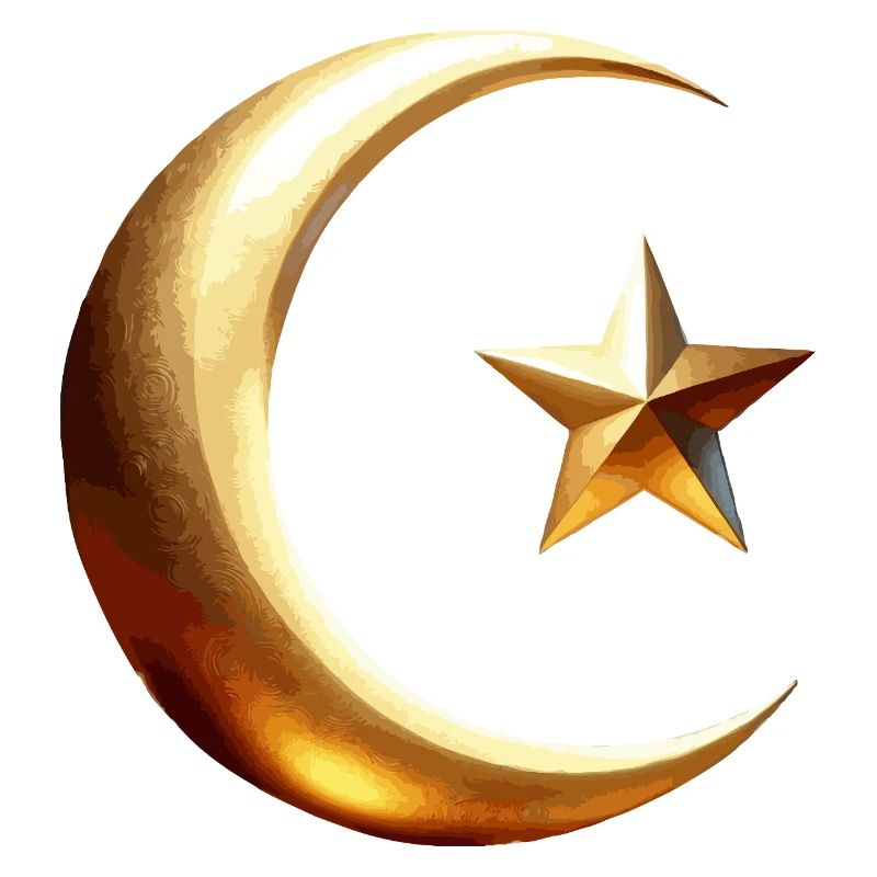 Islam Symbol Gold