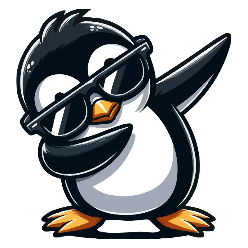 Pinguin Dabbing