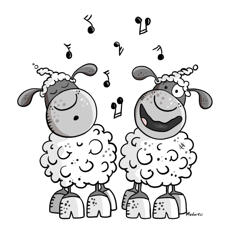 Musikalische Schafe