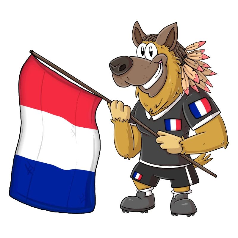 Frankreich Rasta Hund