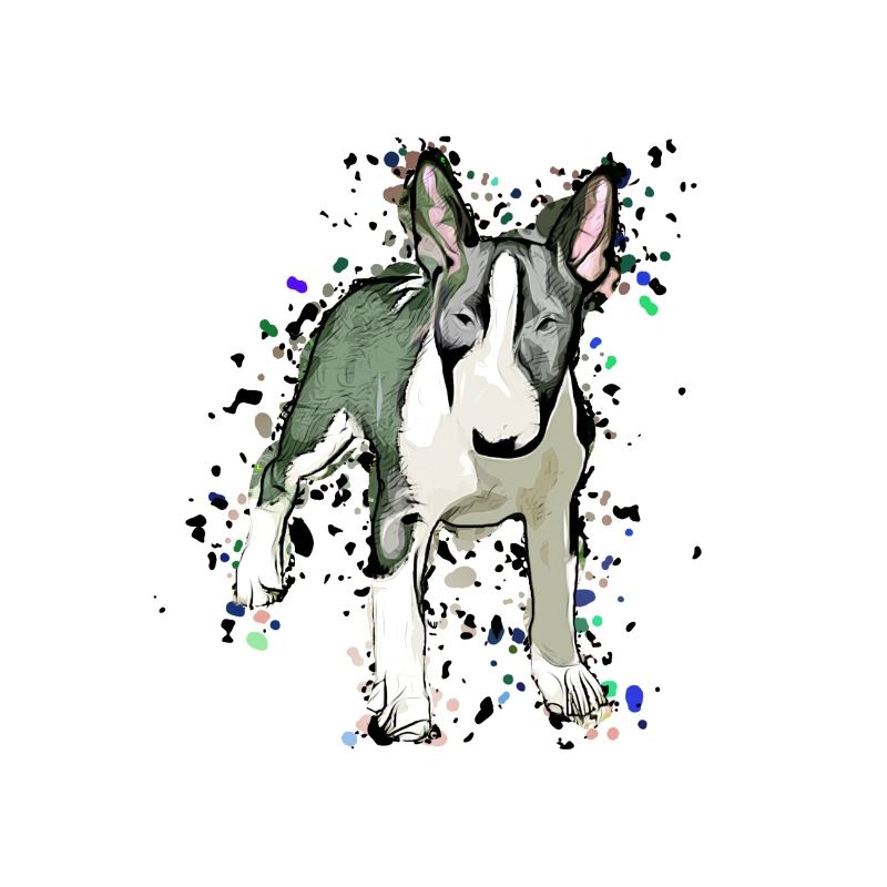 Miniatur Bullterrier Comic