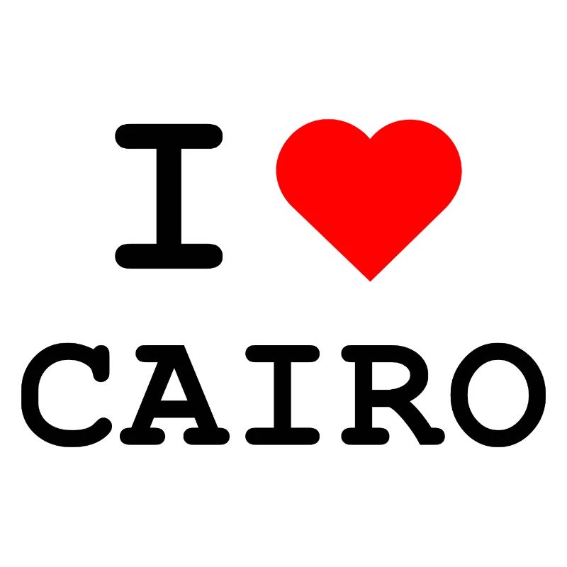 I Love Cairo Herzdesign