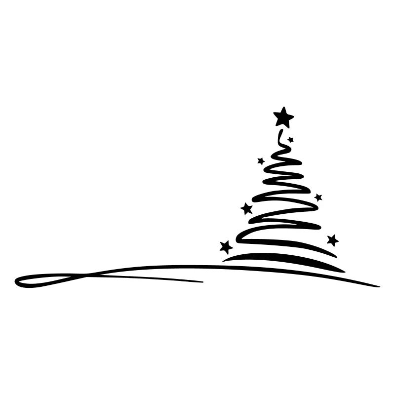 Noël - dessin d'arbre