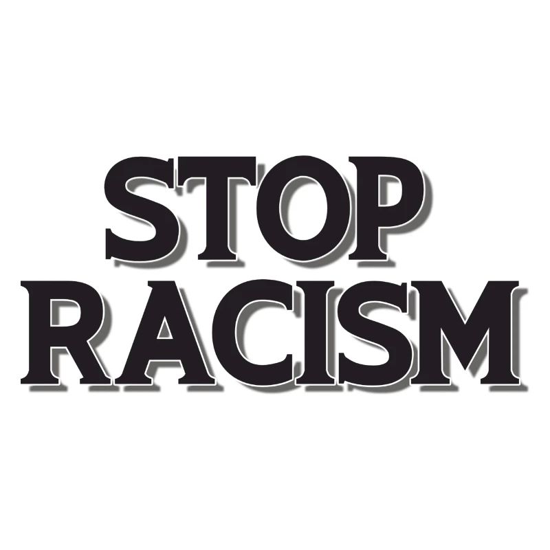 Stop Racism black