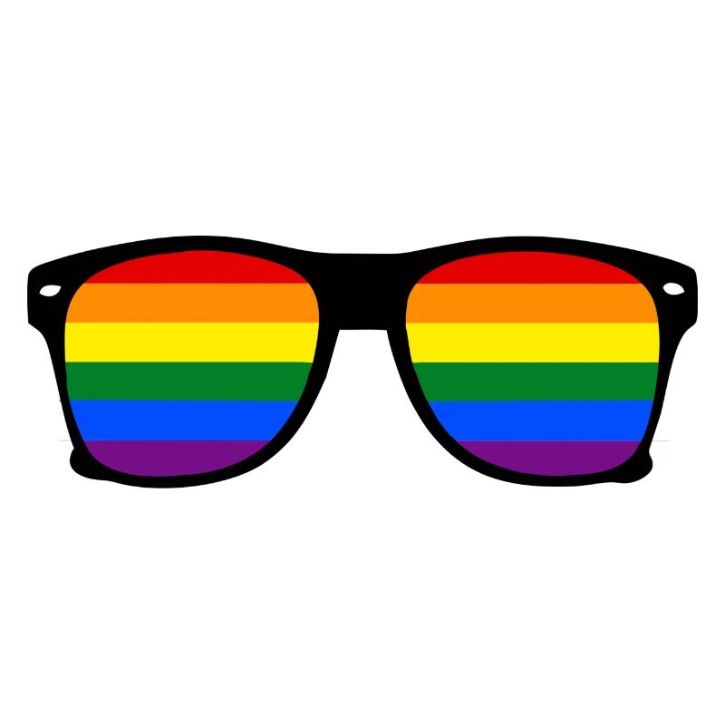glasses rainbow