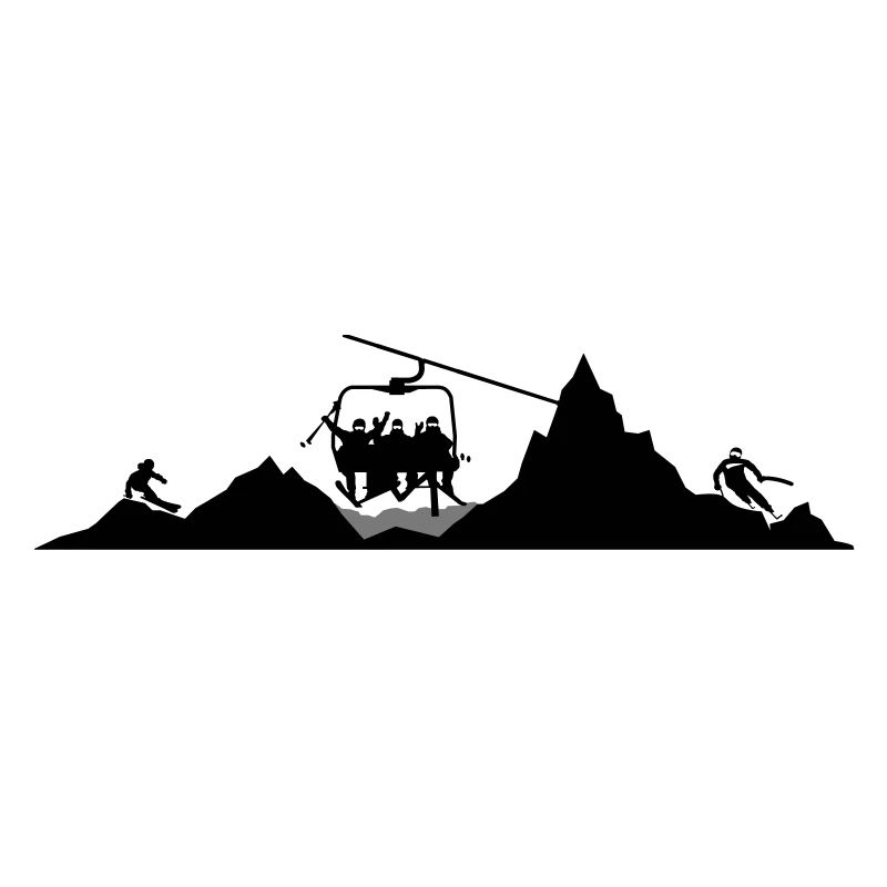 Winter - Ski Sessellift