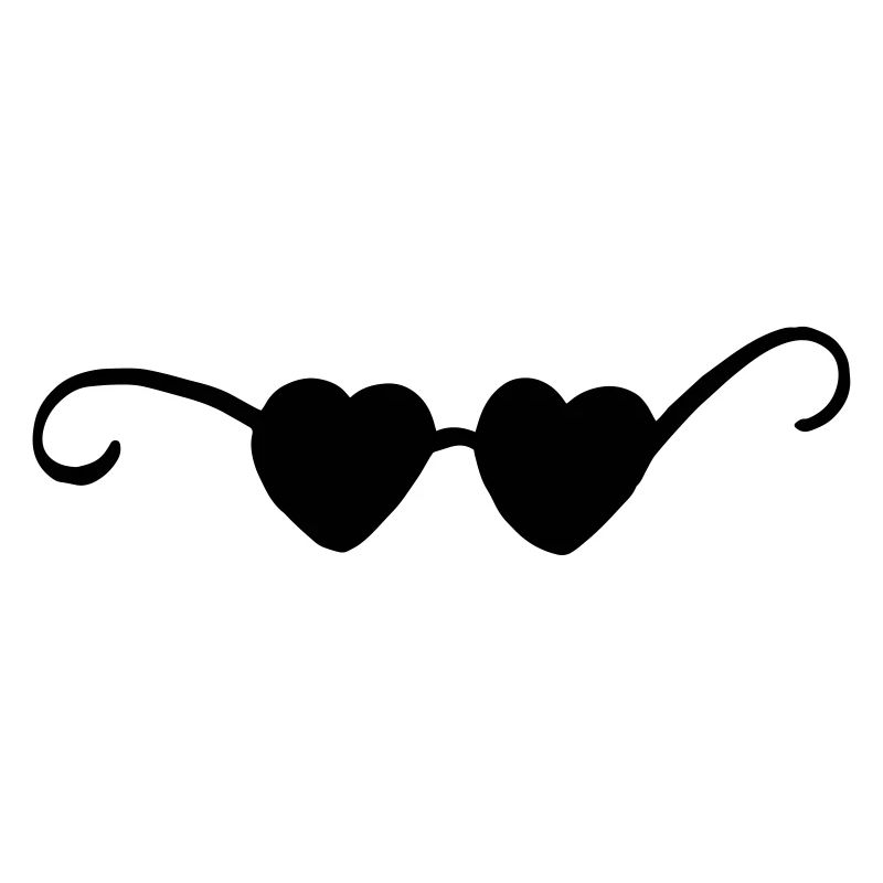 Sonnenbrille herz