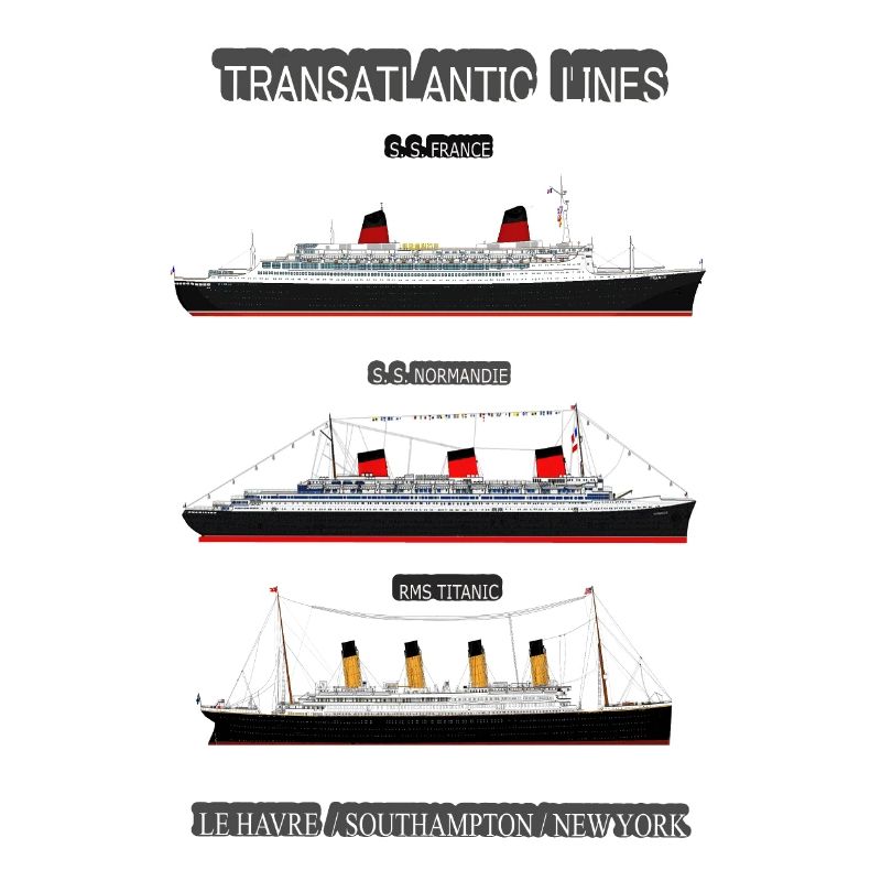 TRANSATLANTIC LINES POSTER