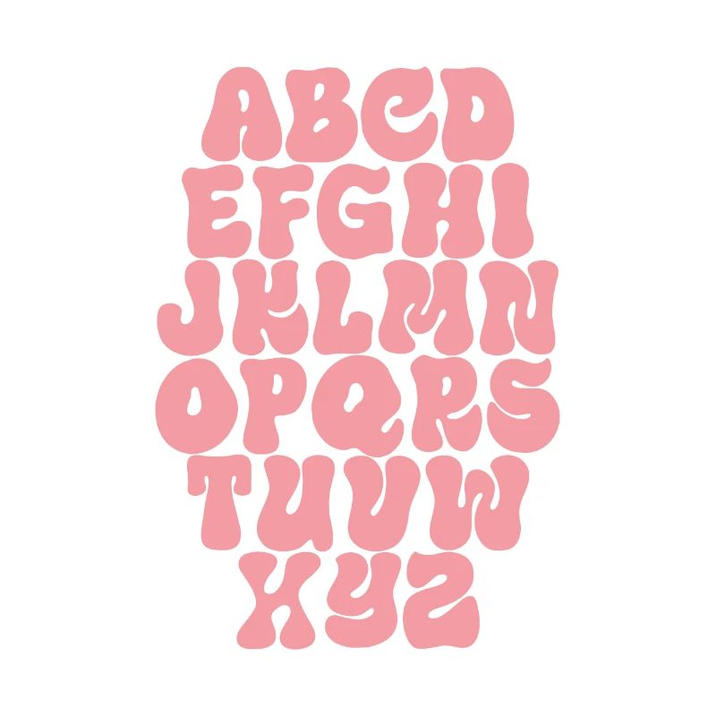 Buchstaben ABC Alphabet