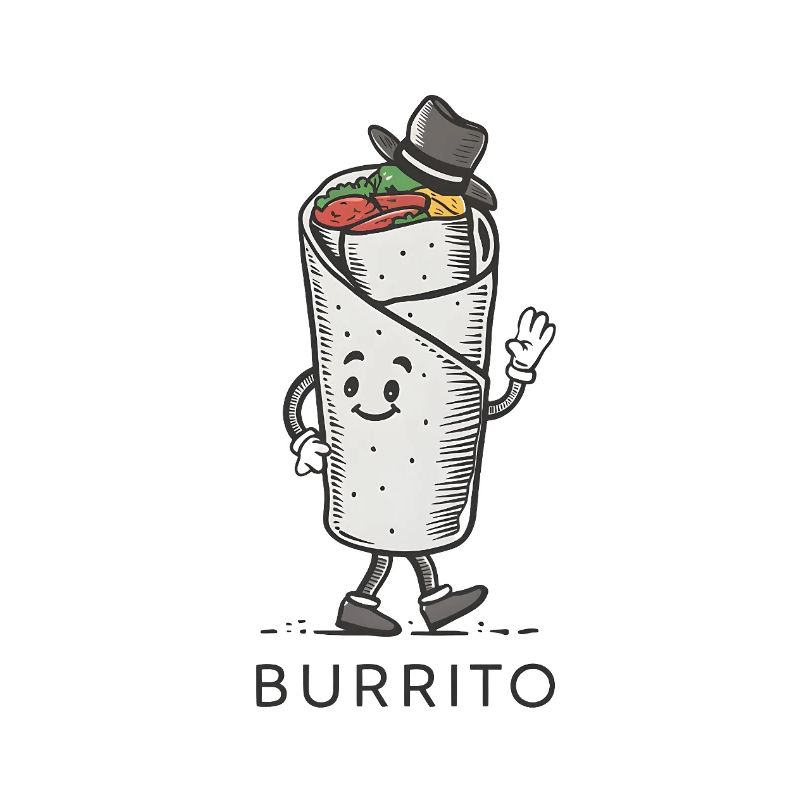 Burrito-Cartoon-Design