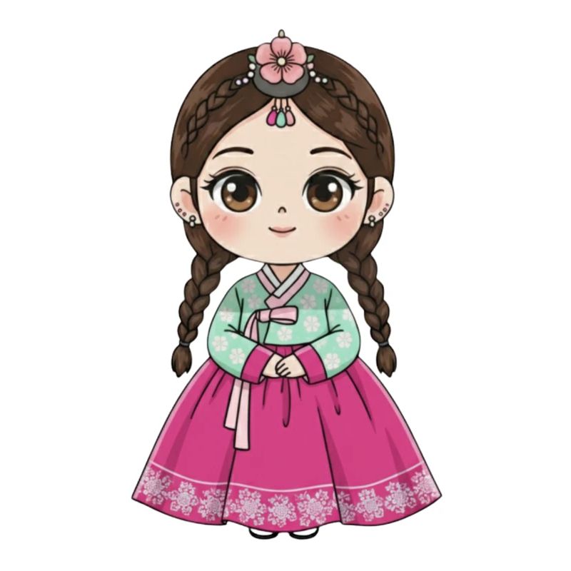 Chibi Hanbok Süßigkeiten-Traum Chaewon