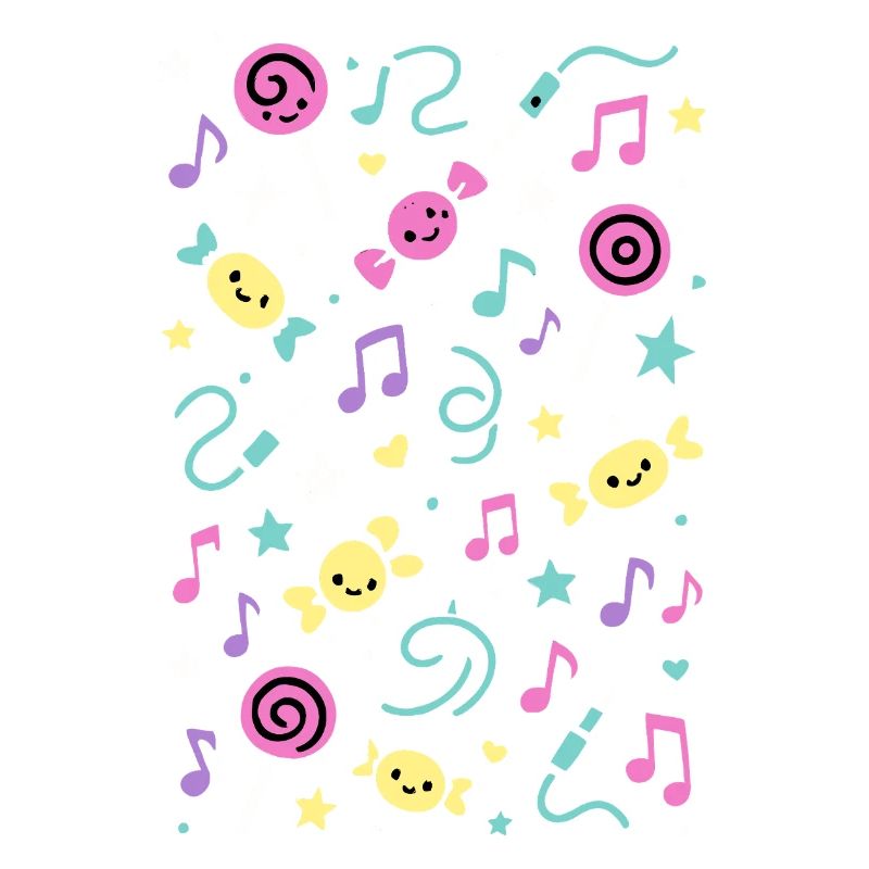 Süßer Klang – Kawaii Musikmuster