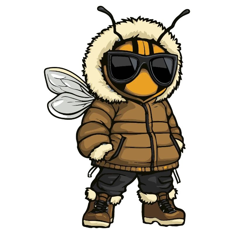 Biene Cool Winter