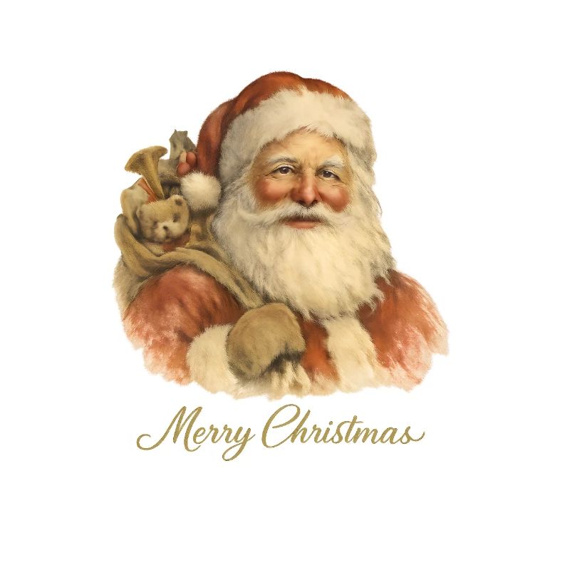 Merry Christmas Santa Weihnachtsmann