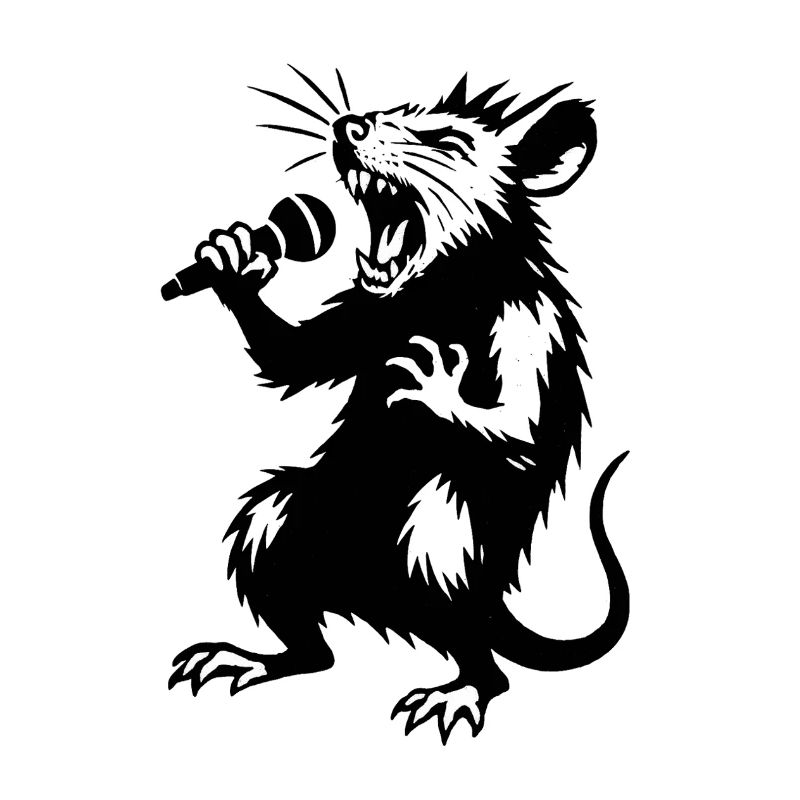Wolfsänger am Mikro