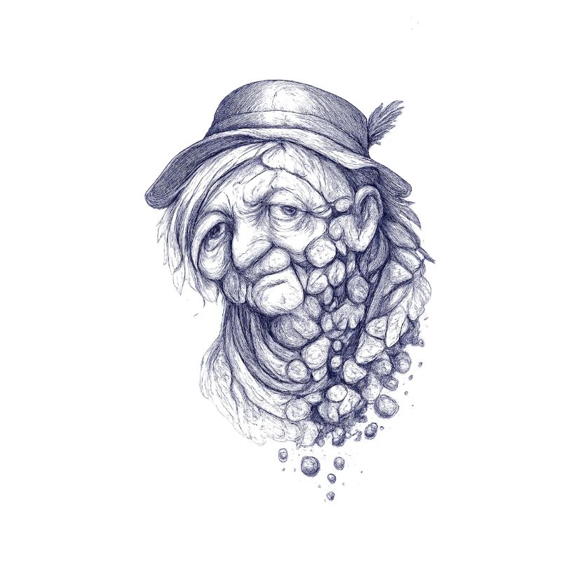 Stone portrait
