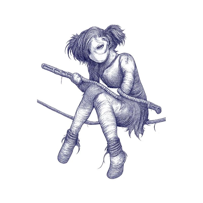 Seilakrobatin im Dreadpunk