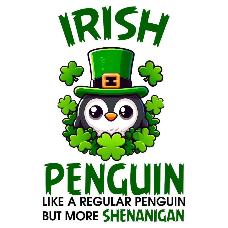 Irischer Pinguin-Shenanigan
