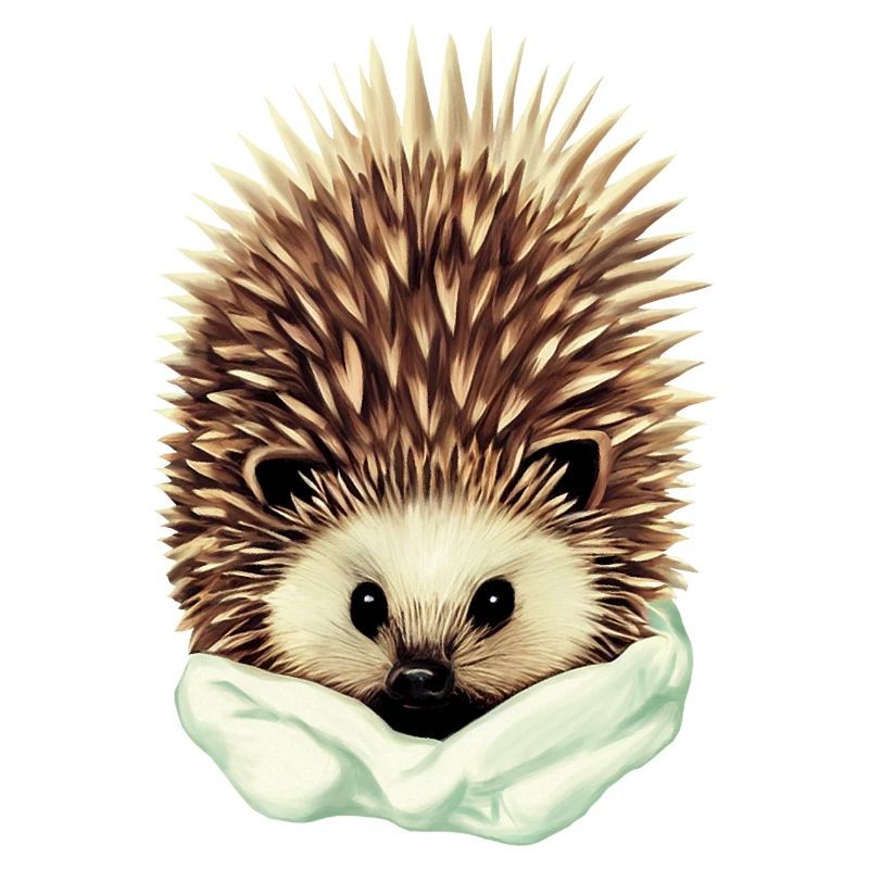 gemütlicher Igel
