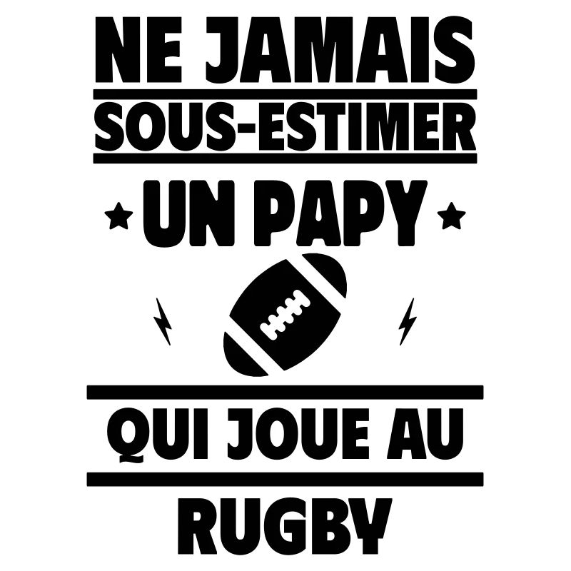 Ne jamais sous-estimer un papy rugbyman