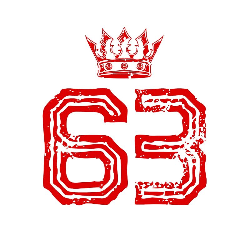 63 Zahl Krone
