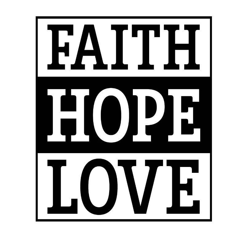 glaube hoffnung liebe
