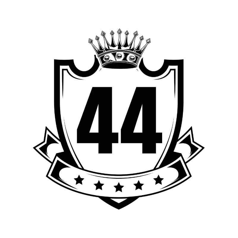 44 Zahl Wappen