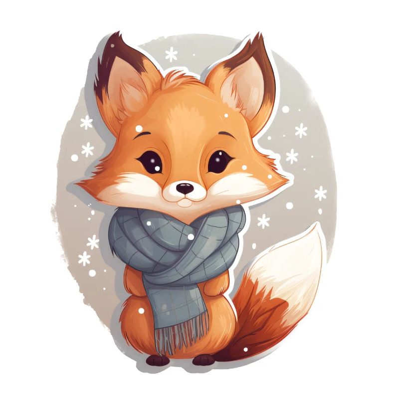 Fox in winter
