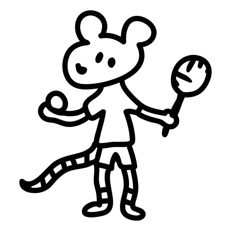 Tennismaus - Line
