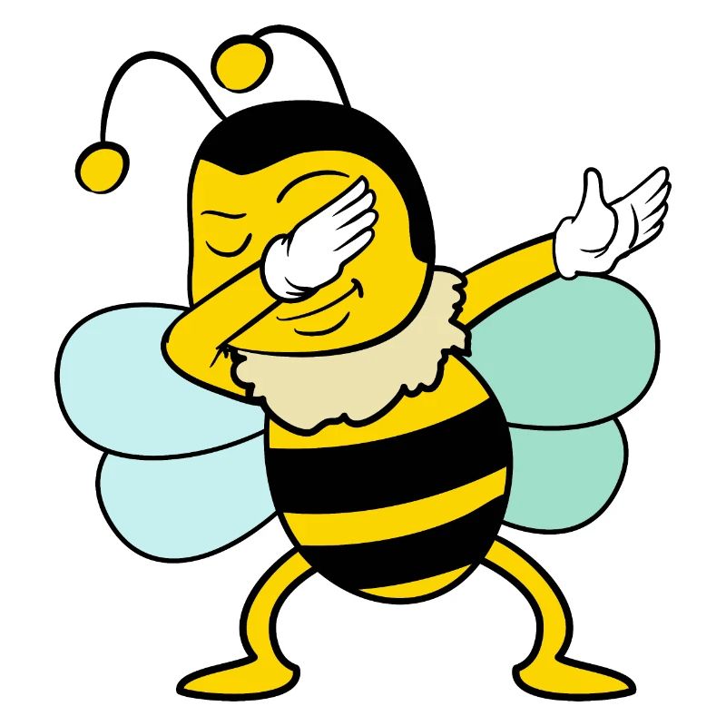 Dabbing Dab Biene
