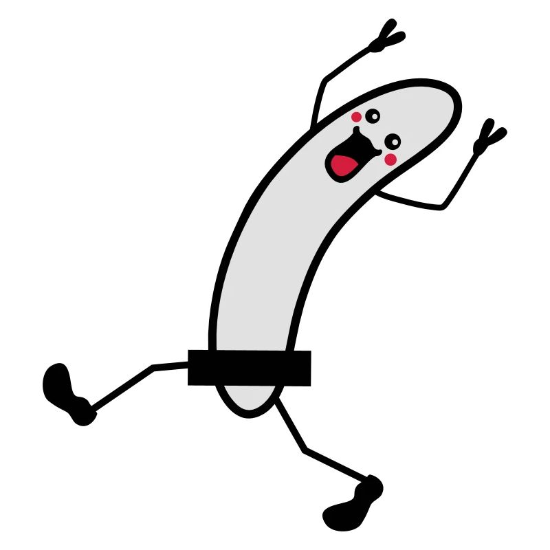Naked Running Banana