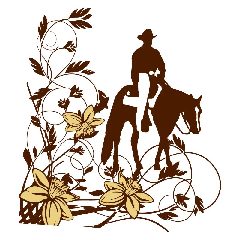 westernreiter blumen