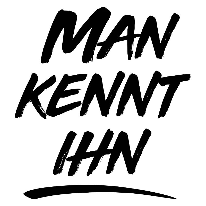 Man kennt ihn