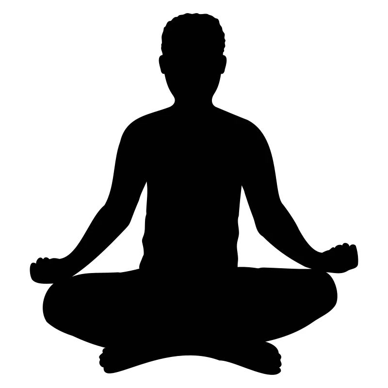 Yoga Position Silhouette