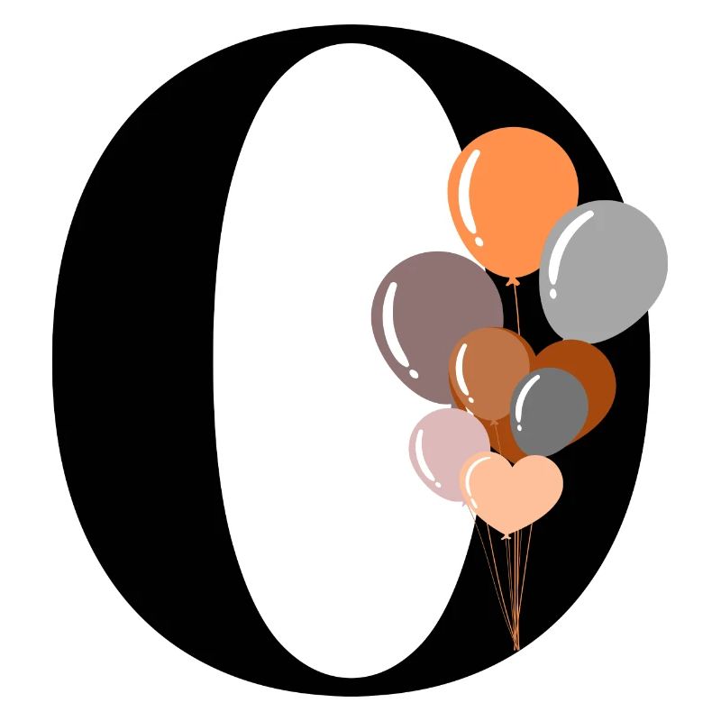 Brief oder Geburtstagsballon