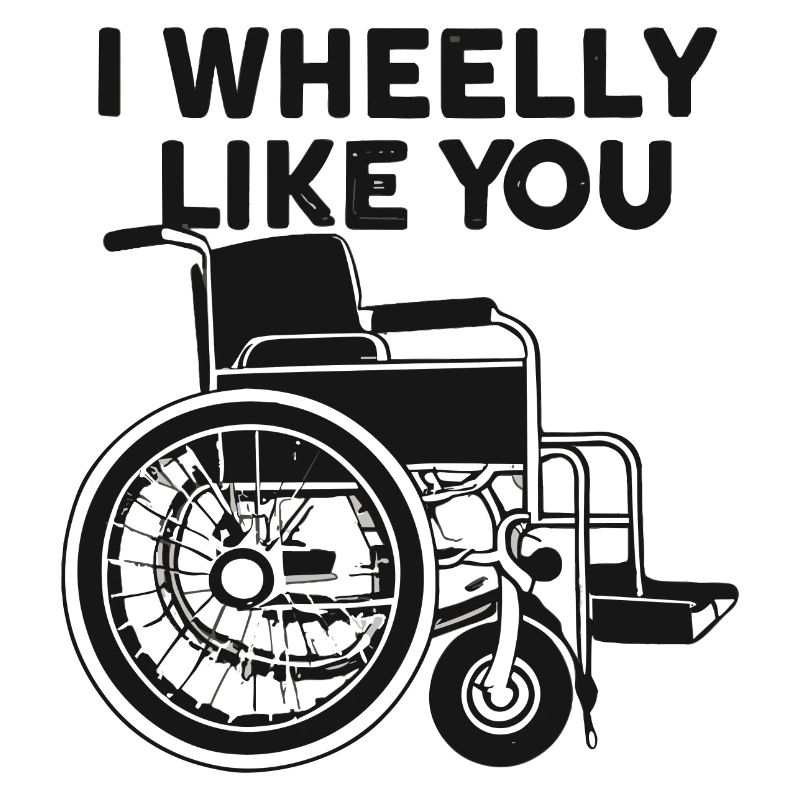 Rollstuhl Rollstuhlfahrer Geschenkidee