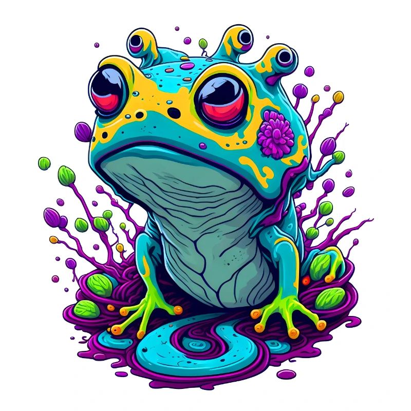 Trippy Frog 03